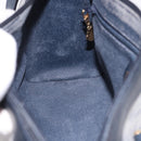 GUCCI GG Supreme Boston Bag PVC 2way Navy Gold 002 39 0269 Auth 191897-25