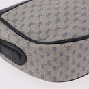 GUCCI Micro GG Supreme Sherry Line Bag PVC Navy Gold 001 58 0918 Auth 191899-9