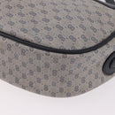 GUCCI Micro GG Supreme Sherry Line Bag PVC Navy Gold 001 58 0918 Auth 191899-16