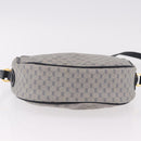 GUCCI Micro GG Supreme Sherry Line Bag PVC Navy Gold 001 58 0918 Auth 191899-5