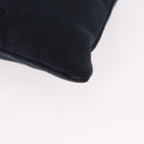 SAINT LAURENT Kahala Tote Bag Canvas Navy Silver Auth 191911-14