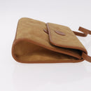 GUCCI Shoulder Bag Leather Beige Gold Auth 191917-4