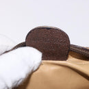 GUCCI GG Supreme Web Sherry Line Bag PVC Beige Gold 001 115 6655 Auth 191920-22
