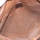 GUCCI GG Supreme Web Sherry Line Shoulder Bag PVC Beige Gold Auth 191921-19