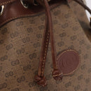 GUCCI Micro GG Supreme Shoulder Bag PVC Beige Gold 007 86 0044 Auth 191922-14