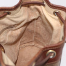 GUCCI Micro GG Supreme Shoulder Bag PVC Beige Gold 007 86 0044 Auth 191922-17