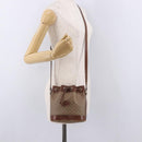 GUCCI Micro GG Supreme Shoulder Bag PVC Beige Gold 007 86 0044 Auth 191922-22