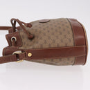 GUCCI Micro GG Supreme Shoulder Bag PVC Beige Gold 007 86 0044 Auth 191922-5