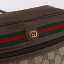 GUCCI GG Supreme Shoulder Bag PVC Beige Gold 56 01 087 Auth 191924-17