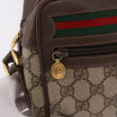 GUCCI GG Supreme Shoulder Bag PVC Beige Gold 56 01 087 Auth 191924-18