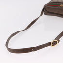 GUCCI GG Supreme Shoulder Bag PVC Beige Gold 56 01 087 Auth 191924-7