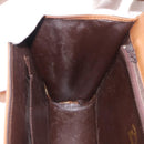 GUCCI GG Canvas Shoulder Bag Brown Gold Auth 191929-21