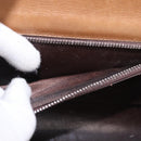 GUCCI GG Canvas Shoulder Bag Brown Gold Auth 191929-23