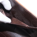 GUCCI GG Canvas Shoulder Bag Brown Gold Auth 191929-24