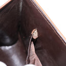 GUCCI GG Canvas Shoulder Bag Brown Gold Auth 191929-25