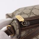 GUCCI GG Supreme Shoulder Bag PVC Beige Gold 156 02 086 Auth 191930-10