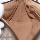 GUCCI GG Supreme Shoulder Bag PVC Beige Gold 156 02 086 Auth 191930-20
