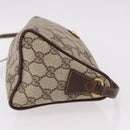 GUCCI GG Supreme Shoulder Bag PVC Beige Gold 156 02 086 Auth 191930-3