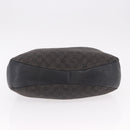 GUCCI GG Canvas Hand Bag Outlet Black Silver 179777 Auth 191936-5