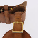 LOUIS VUITTON Name Tag Powanie 10 Set Powanie Leather Beige LV Auth 191944-14