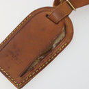LOUIS VUITTON Name Tag Powanie 10 Set Powanie Leather Beige LV Auth 191945-8