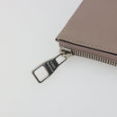 LOUIS VUITTON Pochette Jules PM Clutch Bag Leather Taupe R99760 LV Auth 191954V-8