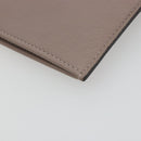 LOUIS VUITTON Pochette Jules PM Clutch Bag Leather Taupe R99760 LV Auth 191954V-14