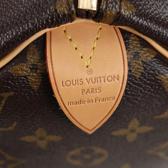 LOUIS VUITTON Monogram Speedy 30 Hand Bag M41526 LV Auth 191955SM