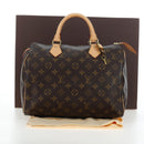 LOUIS VUITTON Monogram Speedy 30 Hand Bag M41526 LV Auth 191955SM-12