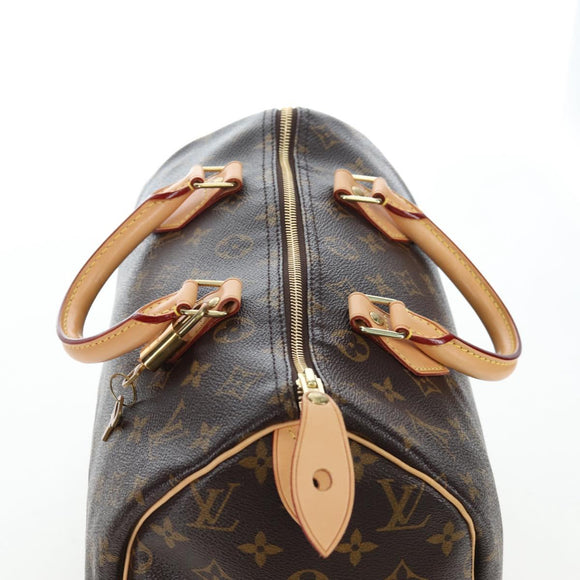 LOUIS VUITTON Monogram Speedy 30 Hand Bag M41526 LV Auth 191955SM