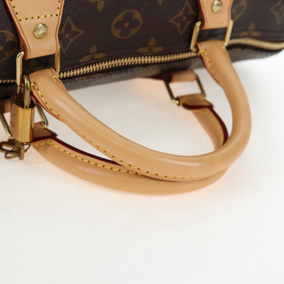 LOUIS VUITTON Monogram Speedy 30 Hand Bag M41526 LV Auth 191955SM