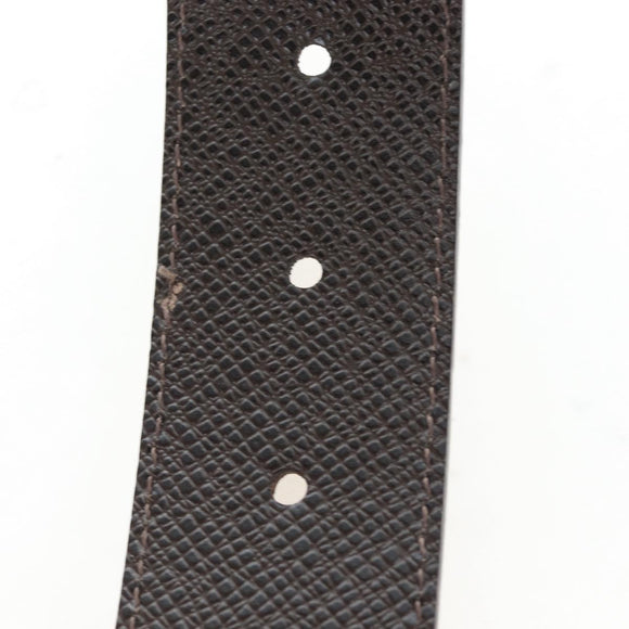 LOUIS VUITTON Damier Ebene Ceinture Anne Van Tours Belt M9677 LV Auth 191957V