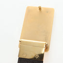 LOUIS VUITTON Damier Ebene Ceinture Anne Van Tours Belt M9677 LV Auth 191957V-15