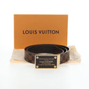 LOUIS VUITTON Damier Ebene Ceinture Anne Van Tours Belt M9677 LV Auth 191957V-12
