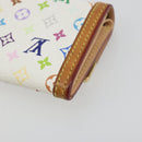 LOUIS VUITTON Multicolor Porte Monnaie Pla Coin Purse M92657 LV Auth 191959-15