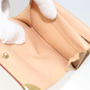 LOUIS VUITTON Multicolor Porte Monnaie Pla Coin Purse M92657 LV Auth 191959-18