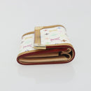 LOUIS VUITTON Multicolor Porte Monnaie Pla Coin Purse M92657 LV Auth 191959-3
