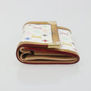 LOUIS VUITTON Multicolor Porte Monnaie Pla Coin Purse M92657 LV Auth 191959-4