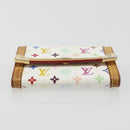 LOUIS VUITTON Multicolor Porte Monnaie Pla Coin Purse M92657 LV Auth 191959-6