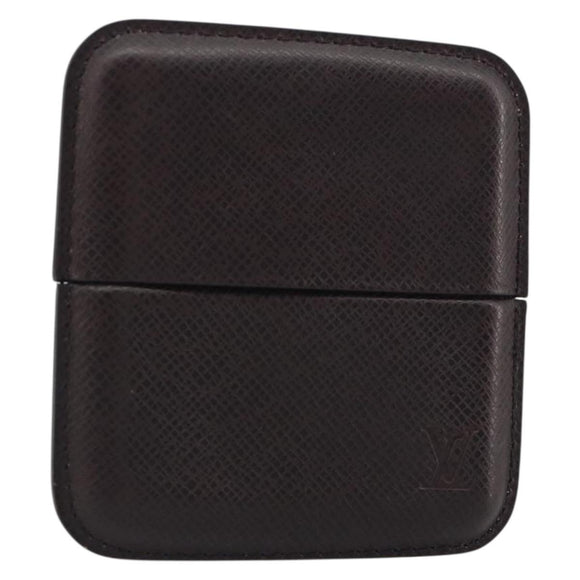 LOUIS VUITTON Taiga Cigarillo Cigarette Case Acajou M30736 LV Auth 191962