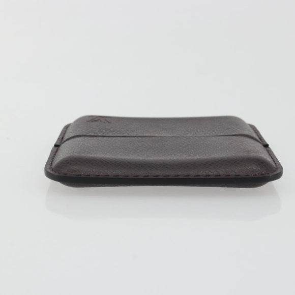 LOUIS VUITTON Taiga Cigarillo Cigarette Case Acajou M30736 LV Auth 191962