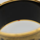 HERMES Bangle Emile TGM Bracelet metal Cloisonne Dark Brown Auth 191963V-9