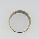 HERMES Bangle Emile TGM Bracelet metal Cloisonne Dark Brown Auth 191963V-11