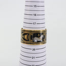 HERMES Bangle Emile TGM Bracelet metal Cloisonne Dark Brown Auth 191963V-14