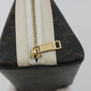 CELINE Triomphe Chain Shoulder Bag PVC Black Gold Auth 191964A-19