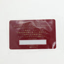 CARTIER PANTHERE Hand Bag Leather Bordeaux Silver Auth 191965V-24