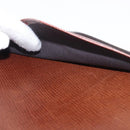 FENDI Zucca Canvas Document Bag PVC Brown Silver Auth 191966V-10