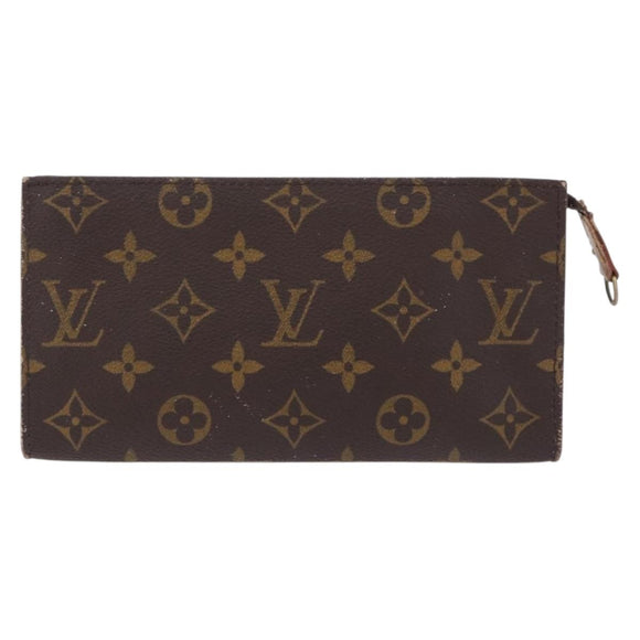 LOUIS VUITTON Monogram Bucket PM Accessory Pouch LV Auth 191968
