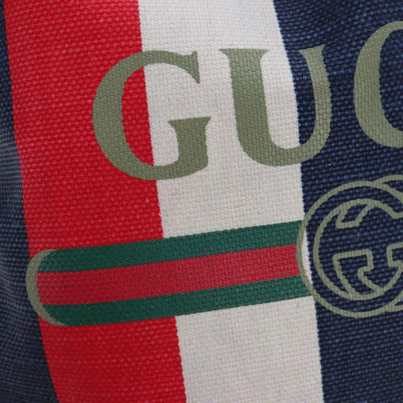 GUCCI Backpack Coated Canvas Red 473872 Auth 191969V