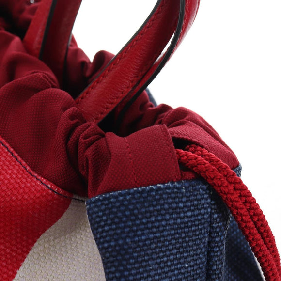 GUCCI Backpack Coated Canvas Red 473872 Auth 191969V